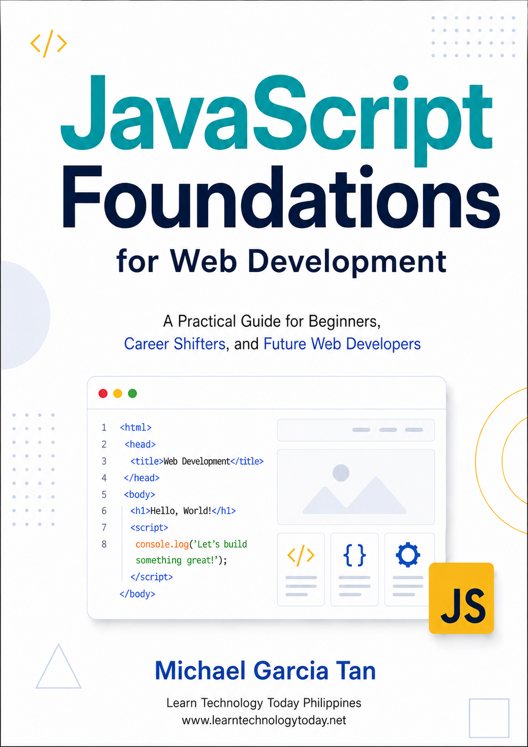 PDF preview image 1 for JavaScript Foundations for Web Development PDF